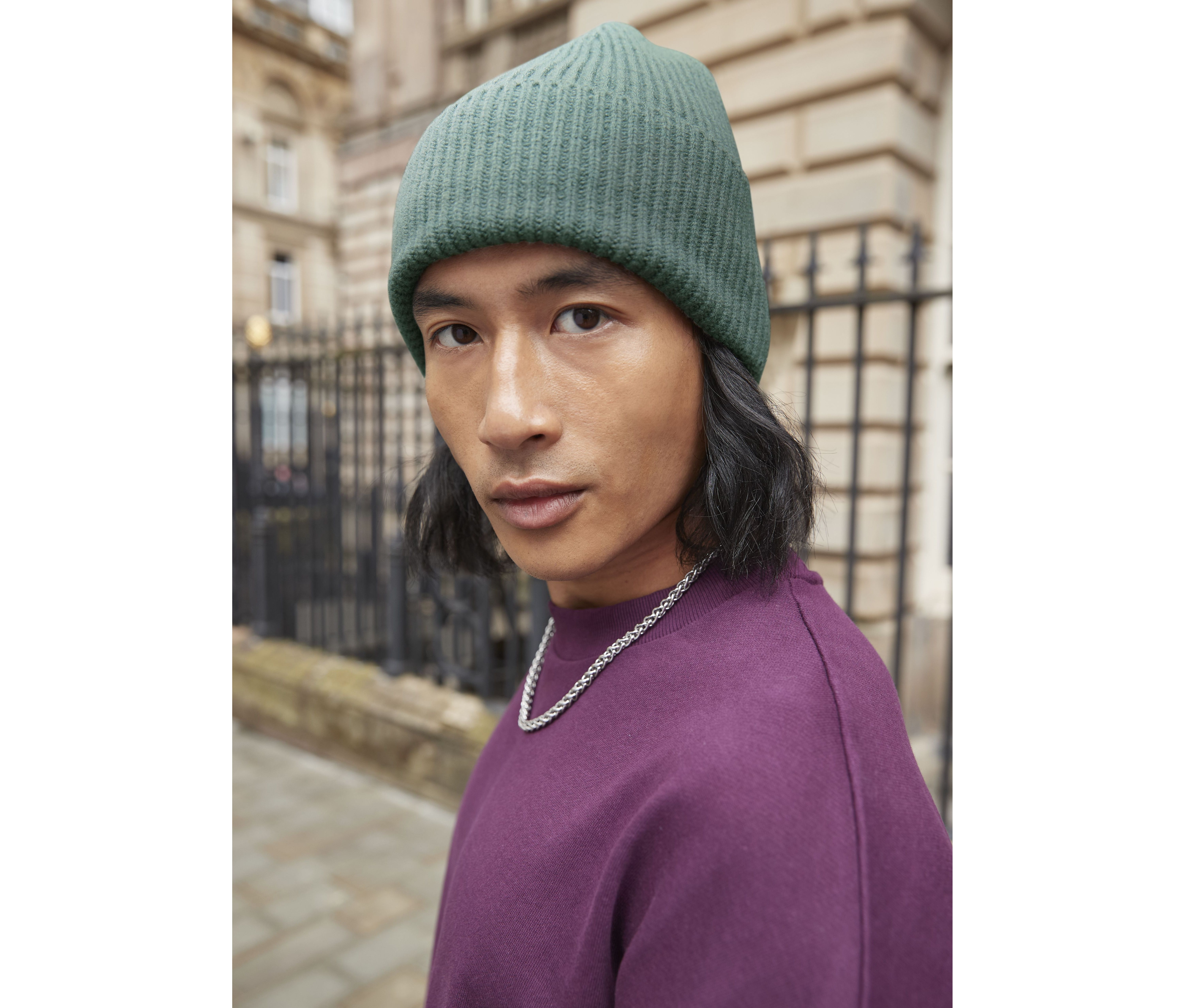 OVERSIZED CUFFED BEANIE
