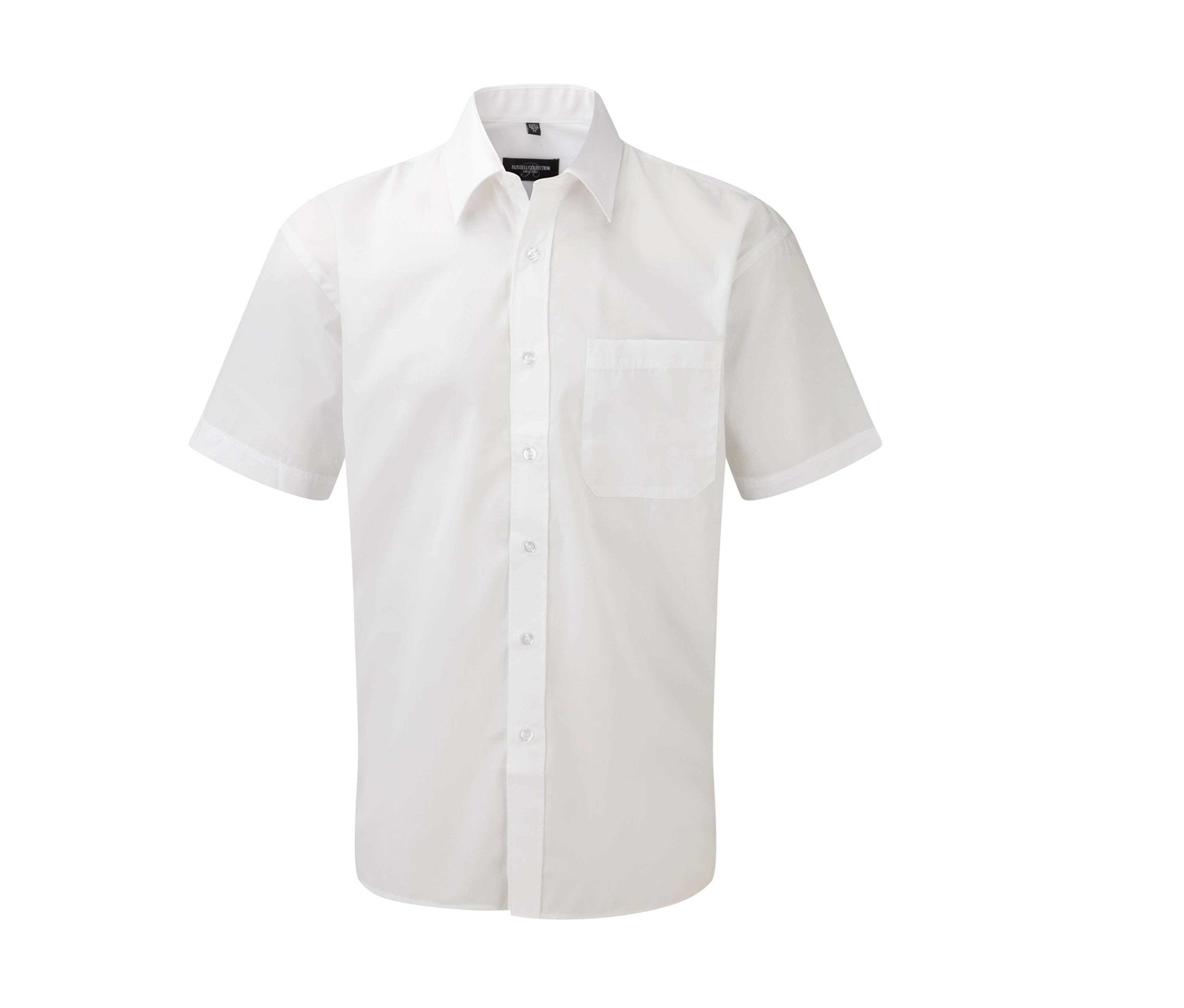 MEN'S SHORT SLEEVE CLASSIC POLYCOTTON POPLIN SHIRT